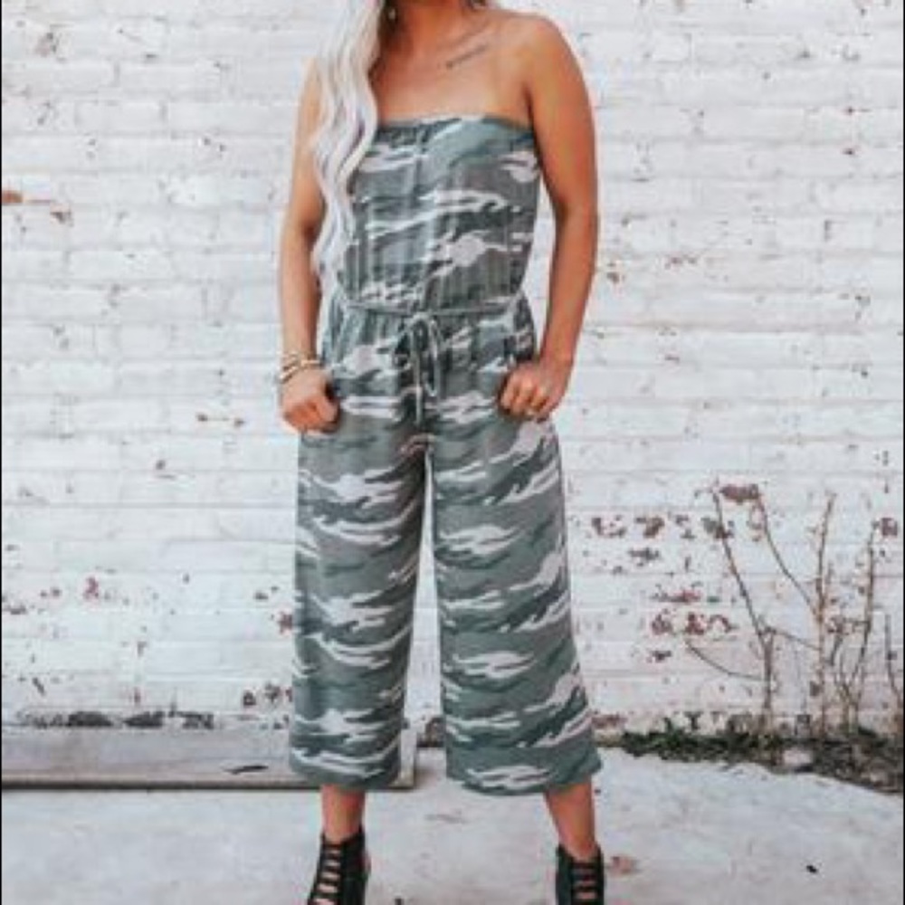 Camo jumpsuit